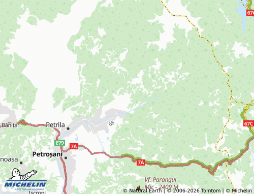 Mapa MICHELIN Răscoala - ViaMichelin
