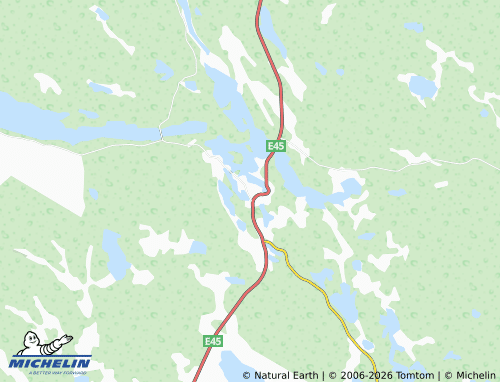MICHELIN Moskosel map - ViaMichelin