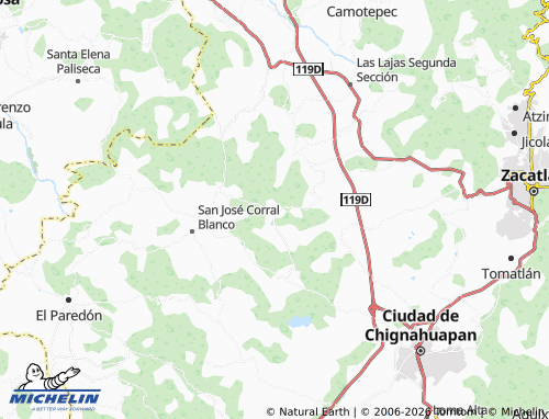 Mappa MICHELIN Cruz Colorada - ViaMichelin