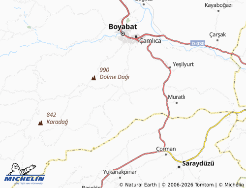 Mappa MICHELIN Bölüklü - ViaMichelin
