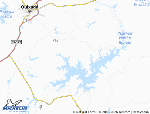 MICHELIN Tapuiara map - ViaMichelin