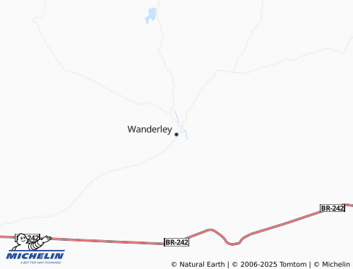 MICHELIN Wanderley map - ViaMichelin