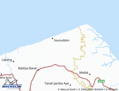 MICHELIN Simpang Peut map - ViaMichelin