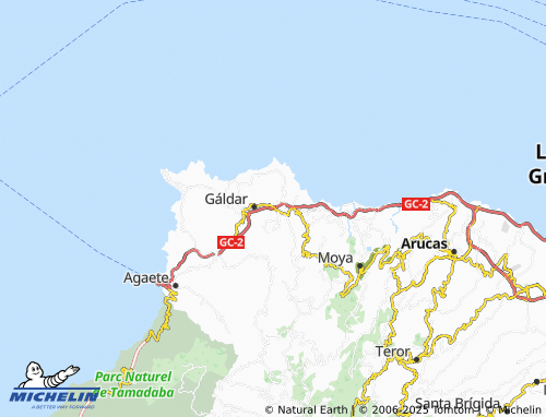 MICHELIN Lomo de Guillén map - ViaMichelin