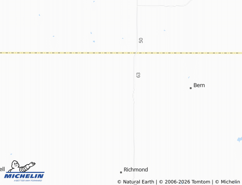 Carte MICHELIN Nemaha - ViaMichelin