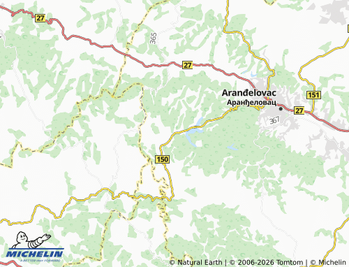 Mapa MICHELIN Garaši - ViaMichelin