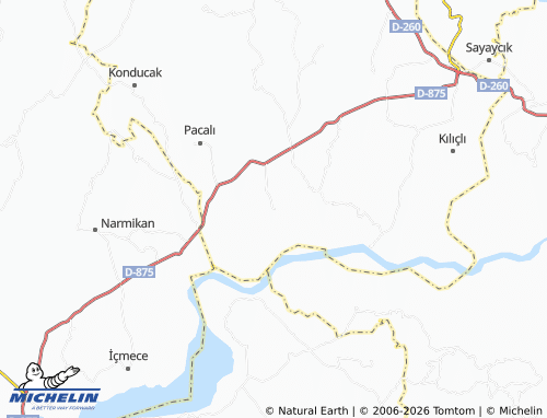 MICHELIN Kaynak map - ViaMichelin