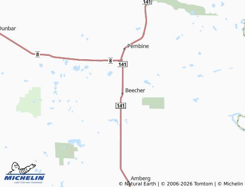 Mappa MICHELIN Beecher - ViaMichelin