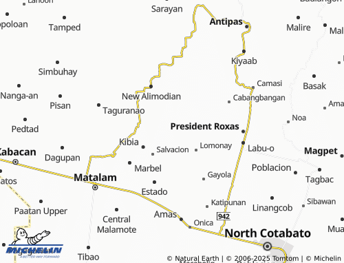 MICHELIN Linao map - ViaMichelin