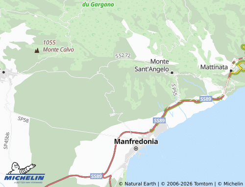 MICHELIN Tomaiuolo map - ViaMichelin