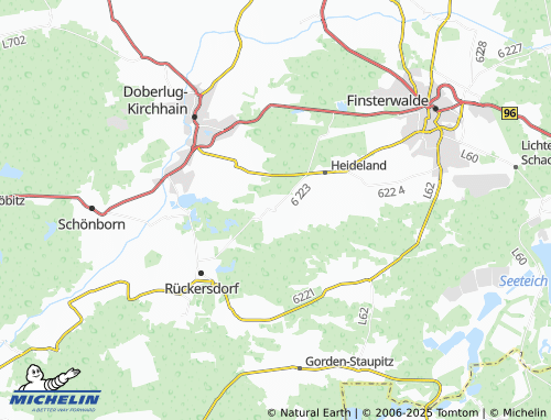 MICHELIN Fischwasser map - ViaMichelin