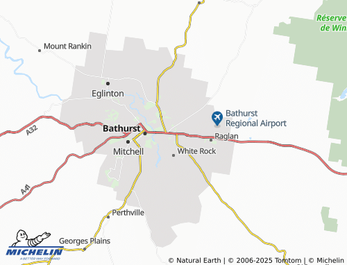 MICHELIN Kelso map - ViaMichelin