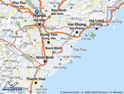Mapa MICHELIN Đông Hưng - ViaMichelin