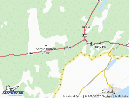 MICHELIN Ucum map - ViaMichelin