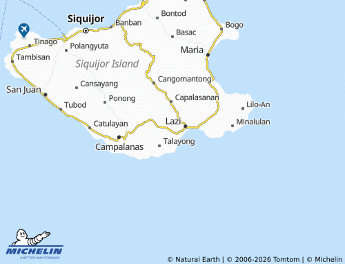 MICHELIN Gabayan map - ViaMichelin