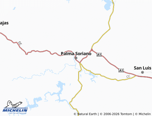 Mappa MICHELIN Palma Soriano - ViaMichelin