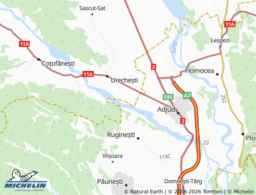 Mappa MICHELIN Slobozia - ViaMichelin
