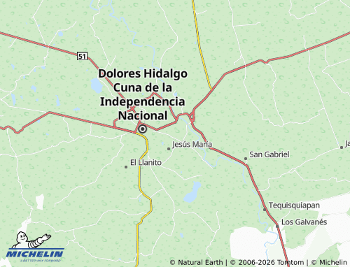 MICHELIN San Pedro map - ViaMichelin