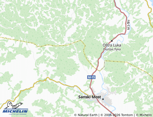 Mappa MICHELIN Stari Majdan - ViaMichelin