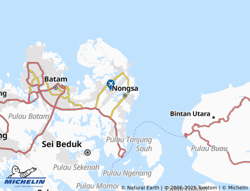 MICHELIN Nongsa map - ViaMichelin