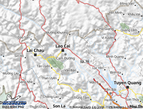 Mapa MICHELIN Bảo Thắng - ViaMichelin
