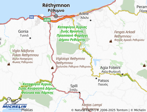 Carte MICHELIN Selli - ViaMichelin
