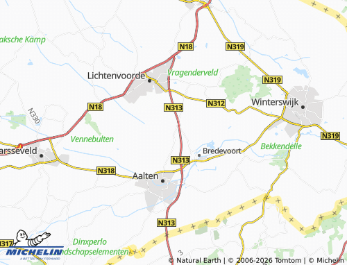 Mappa MICHELIN Barlo - ViaMichelin