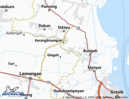 Carte MICHELIN Sidomukti - ViaMichelin