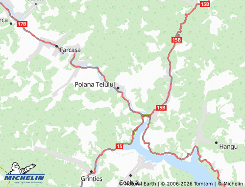 Mapa MICHELIN Topoliceni - ViaMichelin