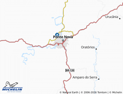 Mappa MICHELIN Primeiro de Maio - ViaMichelin