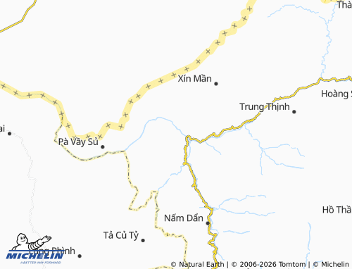 Mappa MICHELIN Xín Mần - ViaMichelin