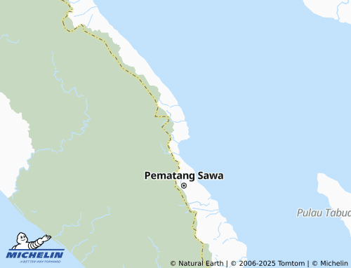 MICHELIN Karang Brak map - ViaMichelin