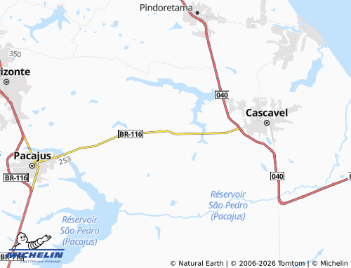 Mapa MICHELIN Guanacés - ViaMichelin