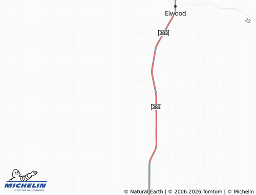 Carte MICHELIN East Muddy - ViaMichelin