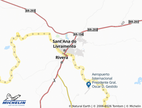Mapa MICHELIN Umbu - ViaMichelin