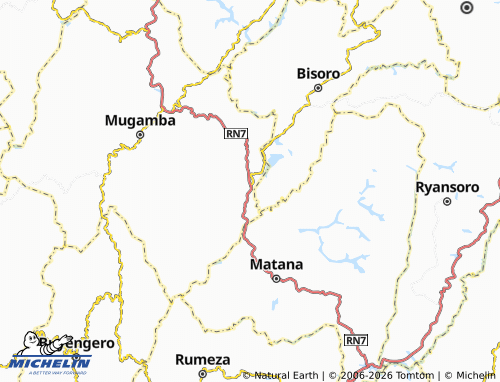 Mappa MICHELIN Vyuya - ViaMichelin