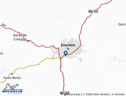 Mapa MICHELIN Espírito Santo - ViaMichelin