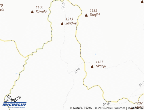 MICHELIN Salamba map - ViaMichelin