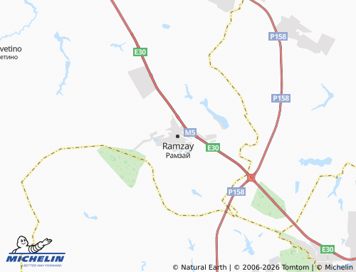 MICHELIN-Landkarte Ramzay - ViaMichelin