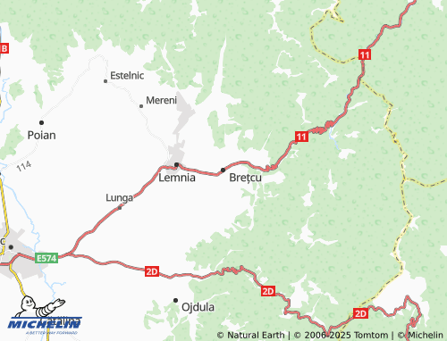MICHELIN-Landkarte Bretz - ViaMichelin