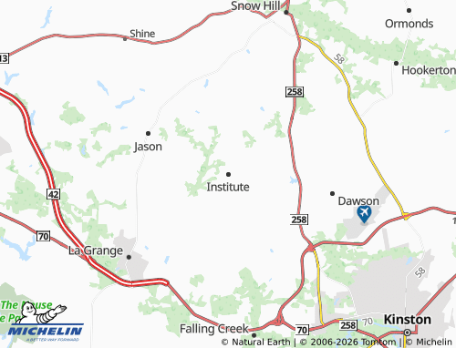 MICHELIN Institute map - ViaMichelin