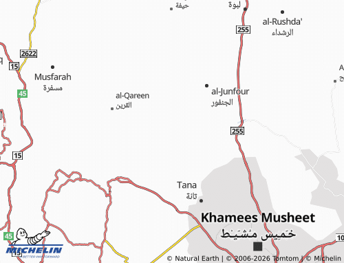 MICHELIN-Landkarte al-Wadi - ViaMichelin