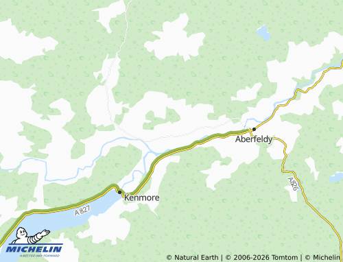 Mapa MICHELIN Dull - ViaMichelin