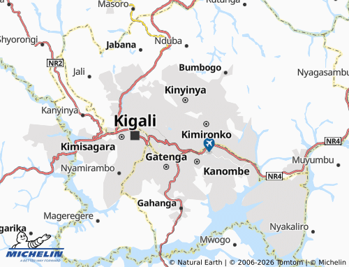 Mappa MICHELIN Nyarutarama - ViaMichelin