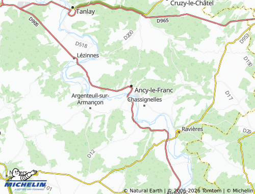 Carte MICHELIN Cusy - ViaMichelin