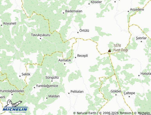 Mappa MICHELIN Recepli - ViaMichelin