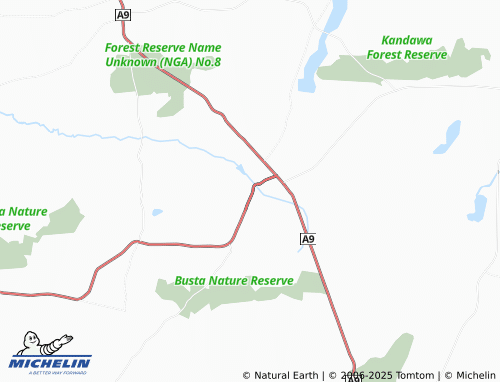 MICHELIN Kankiya map - ViaMichelin