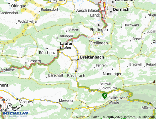 MICHELIN Breitenbach map - ViaMichelin