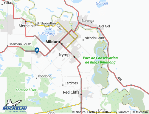 MICHELIN Irymple map - ViaMichelin