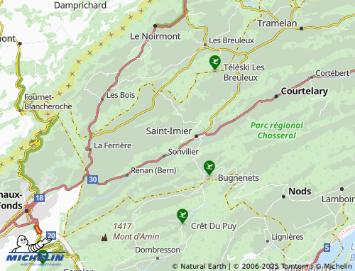 Mappa MICHELIN La Brigade - ViaMichelin